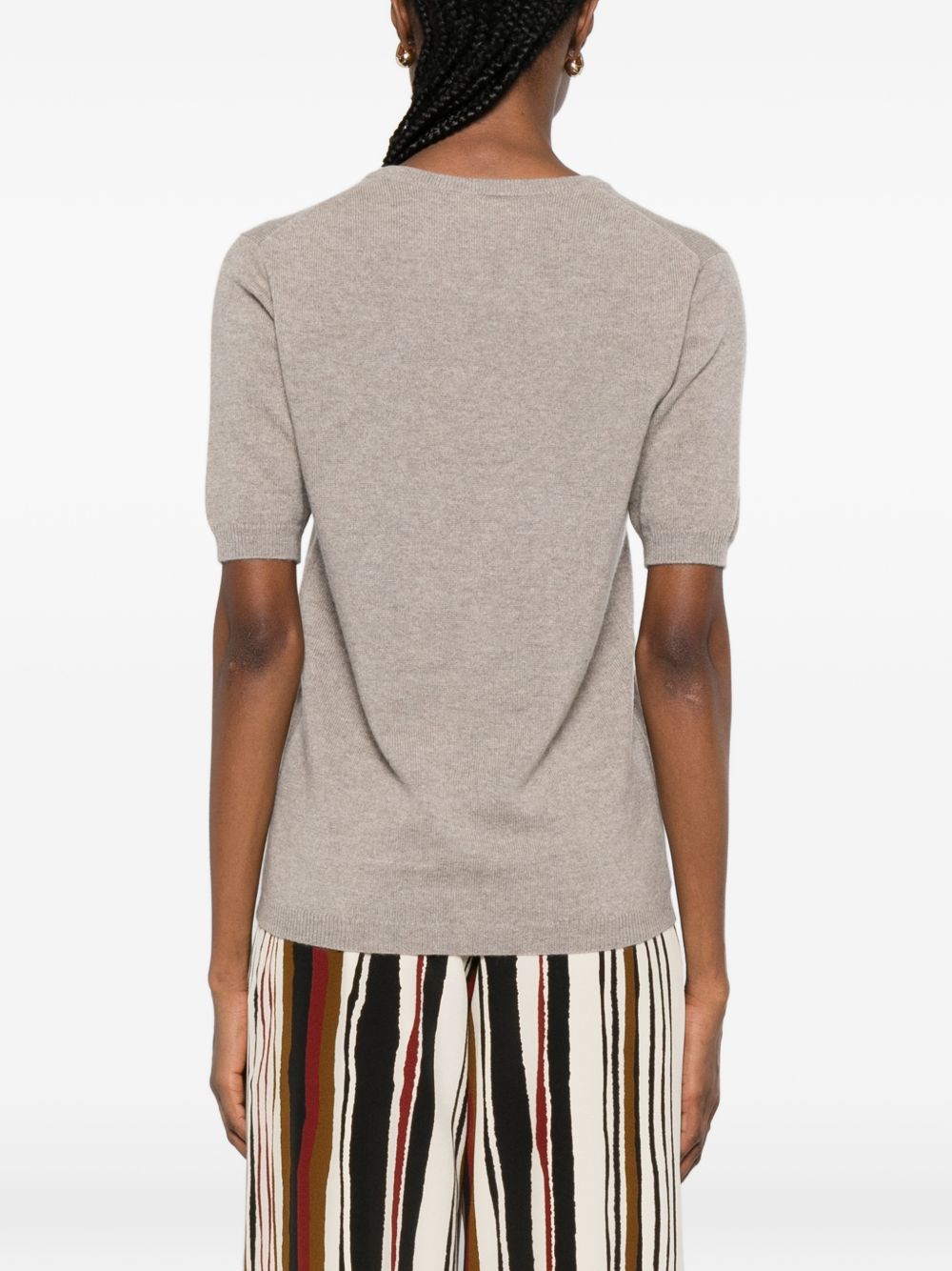Soft Goat Cashmere crewneck sweater