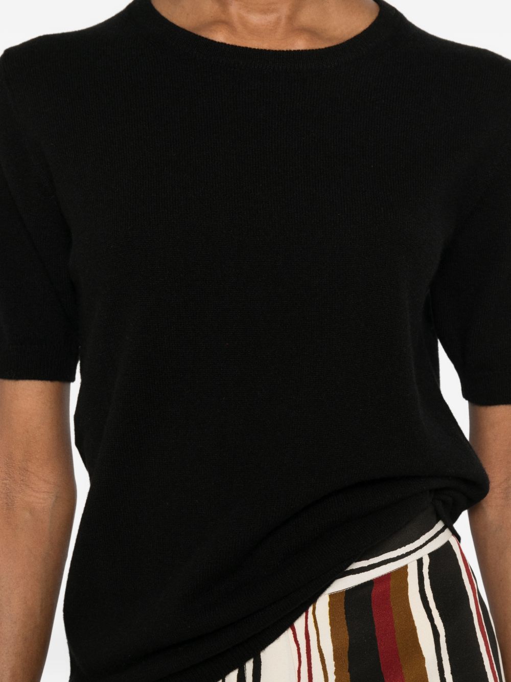 Soft Goat Cashmere crewneck sweater
