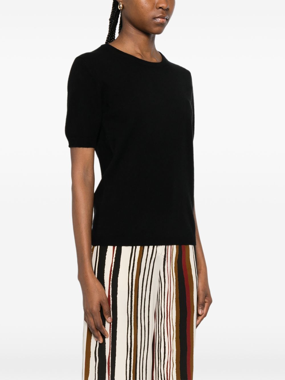 Soft Goat Cashmere crewneck sweater