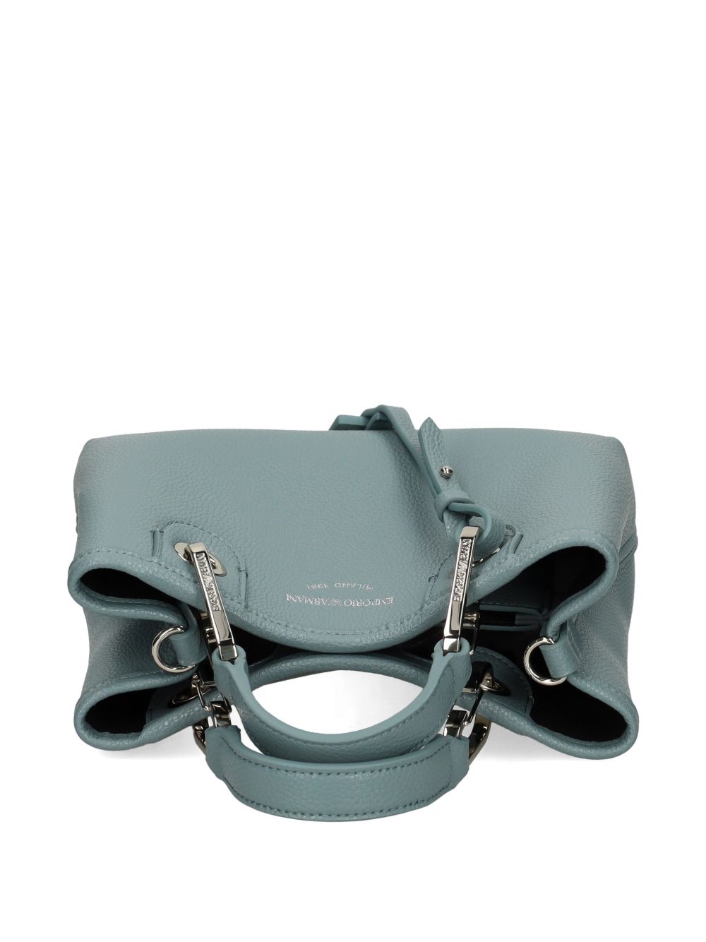 Emporio Armani Small Myea Shopper Bag With Deer Print