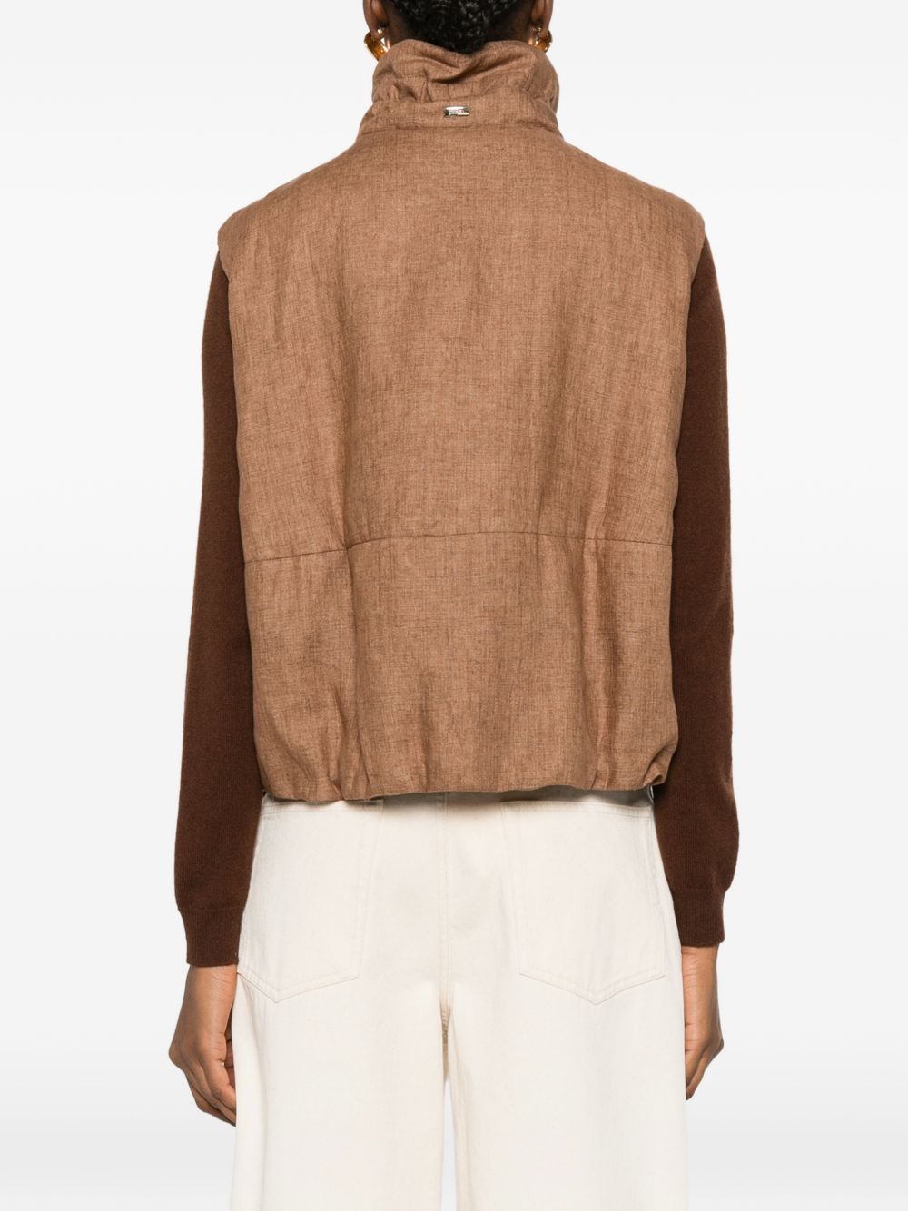Herno Nylon zipped vest