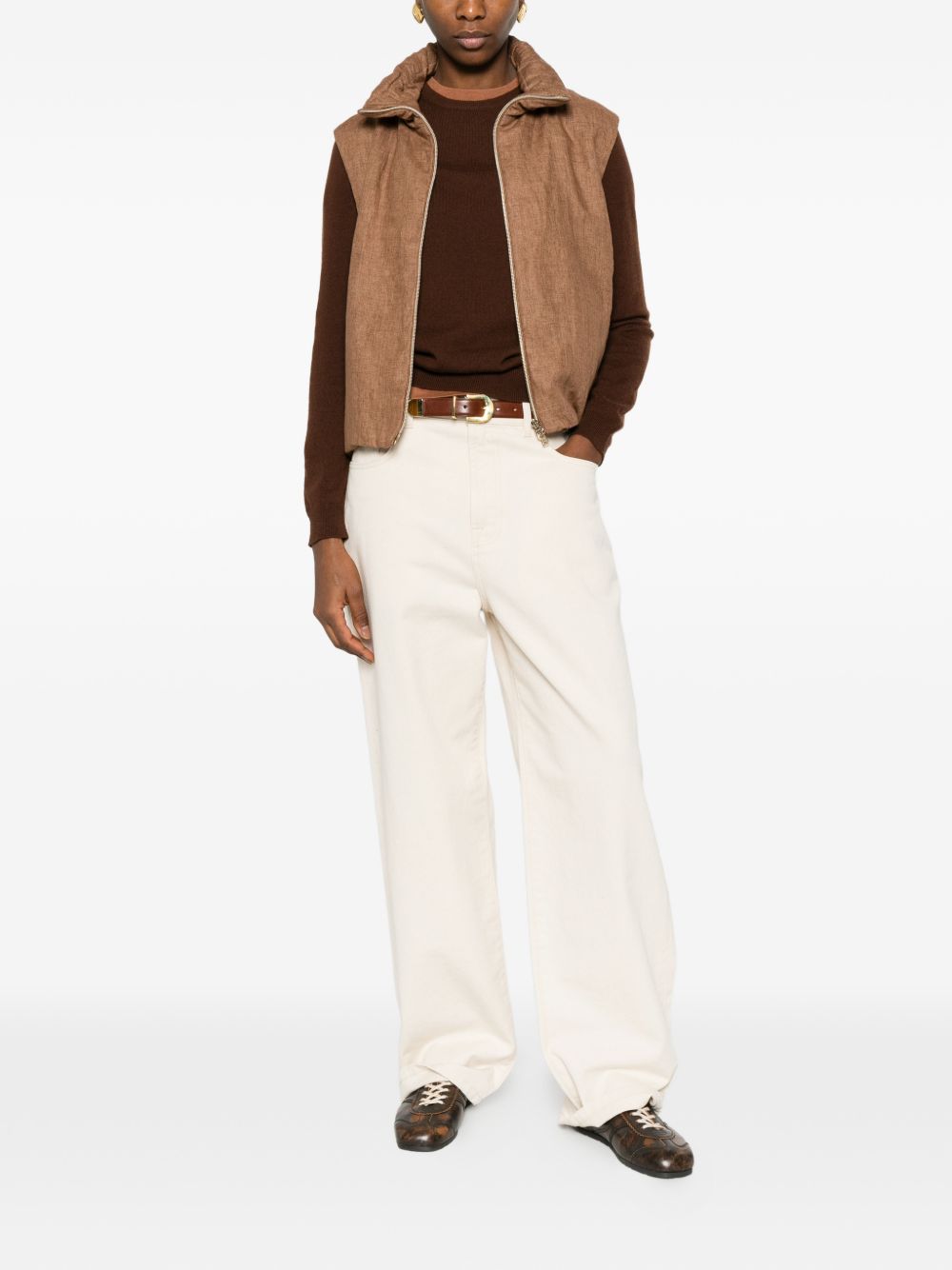 Herno Nylon zipped vest
