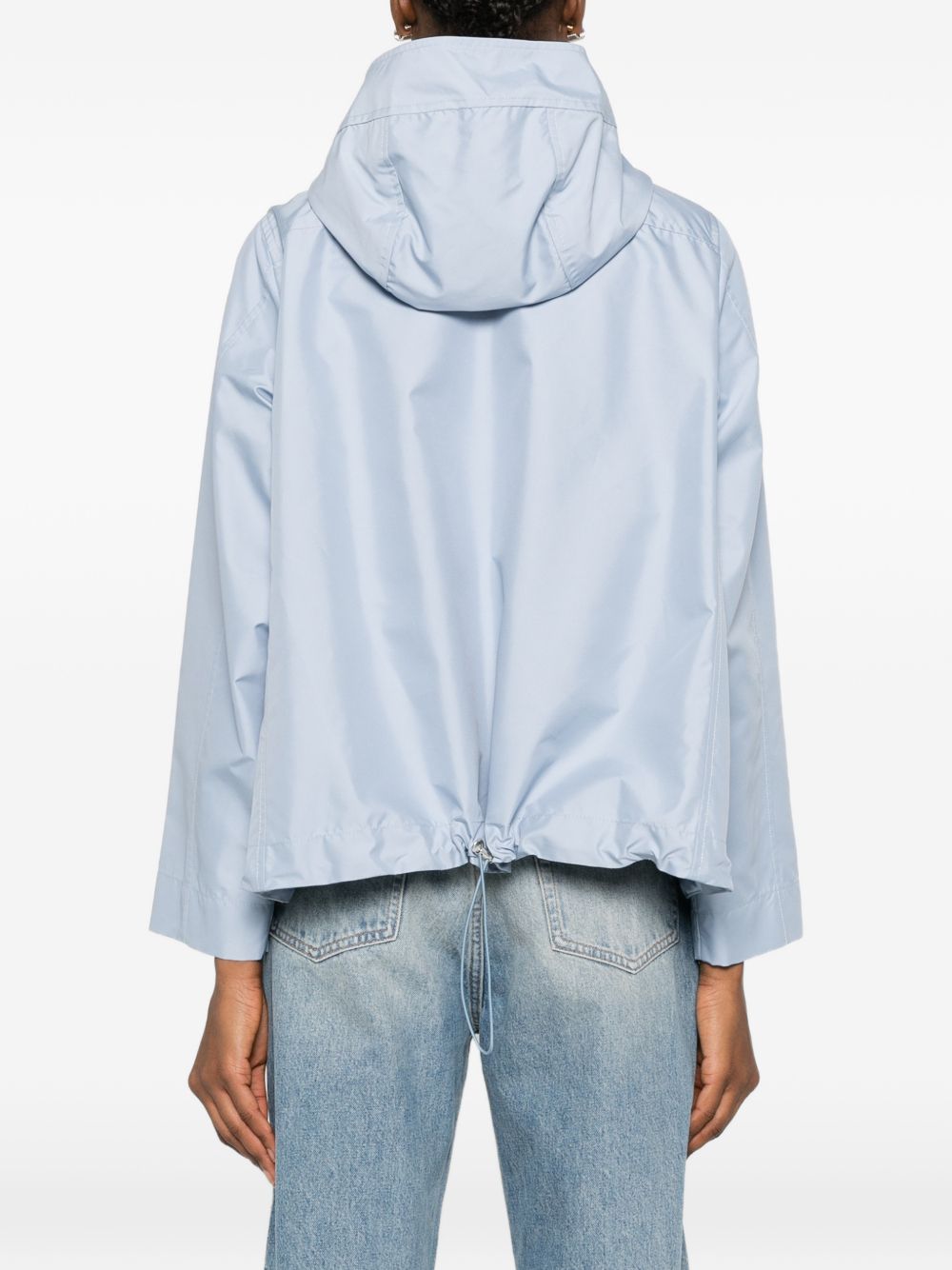 Fay Short hooded parka coat