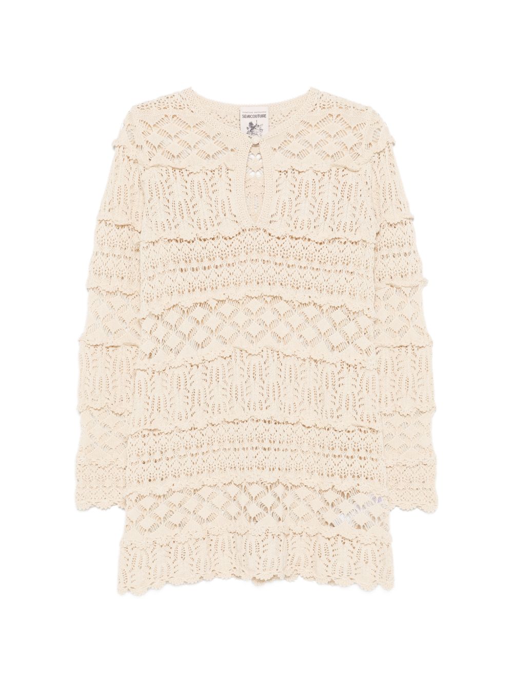 Semicouture Alvina cotton mini dress