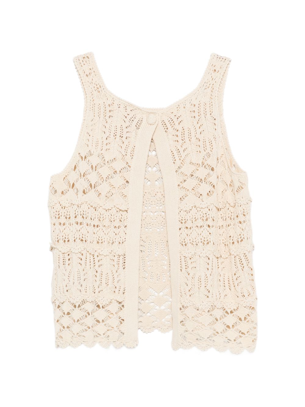 Semicouture Shelley cotton tank top