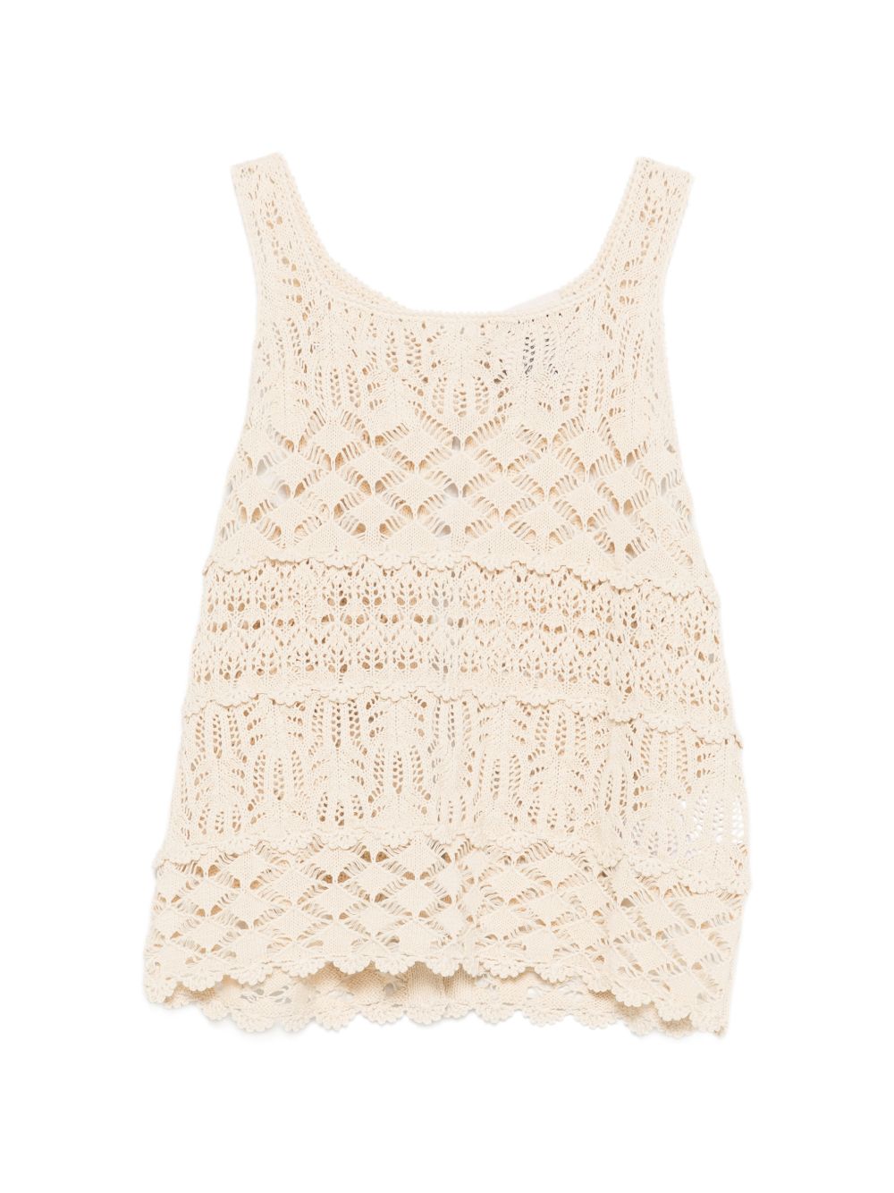 Semicouture Shelley cotton tank top