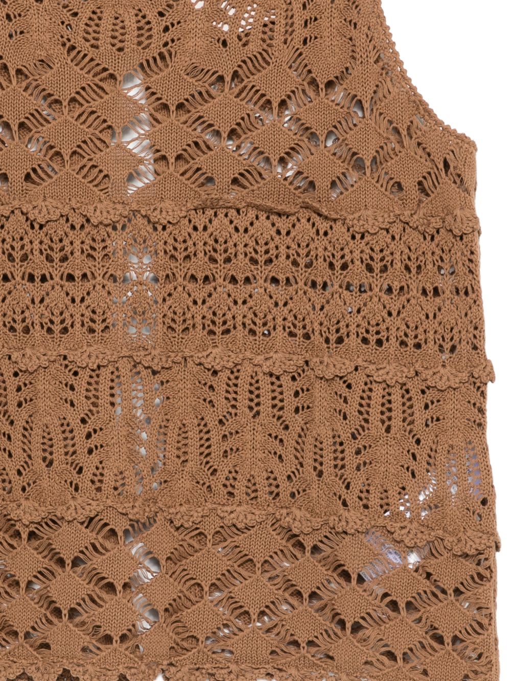 Semicouture Shelley cotton tank top