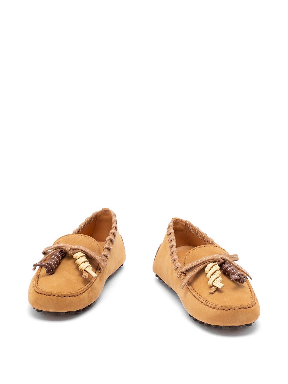 Tod'S Gommino Suede Leather Loafers