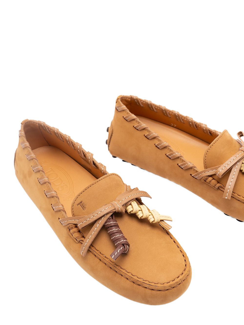Tod'S Gommino Suede Leather Loafers