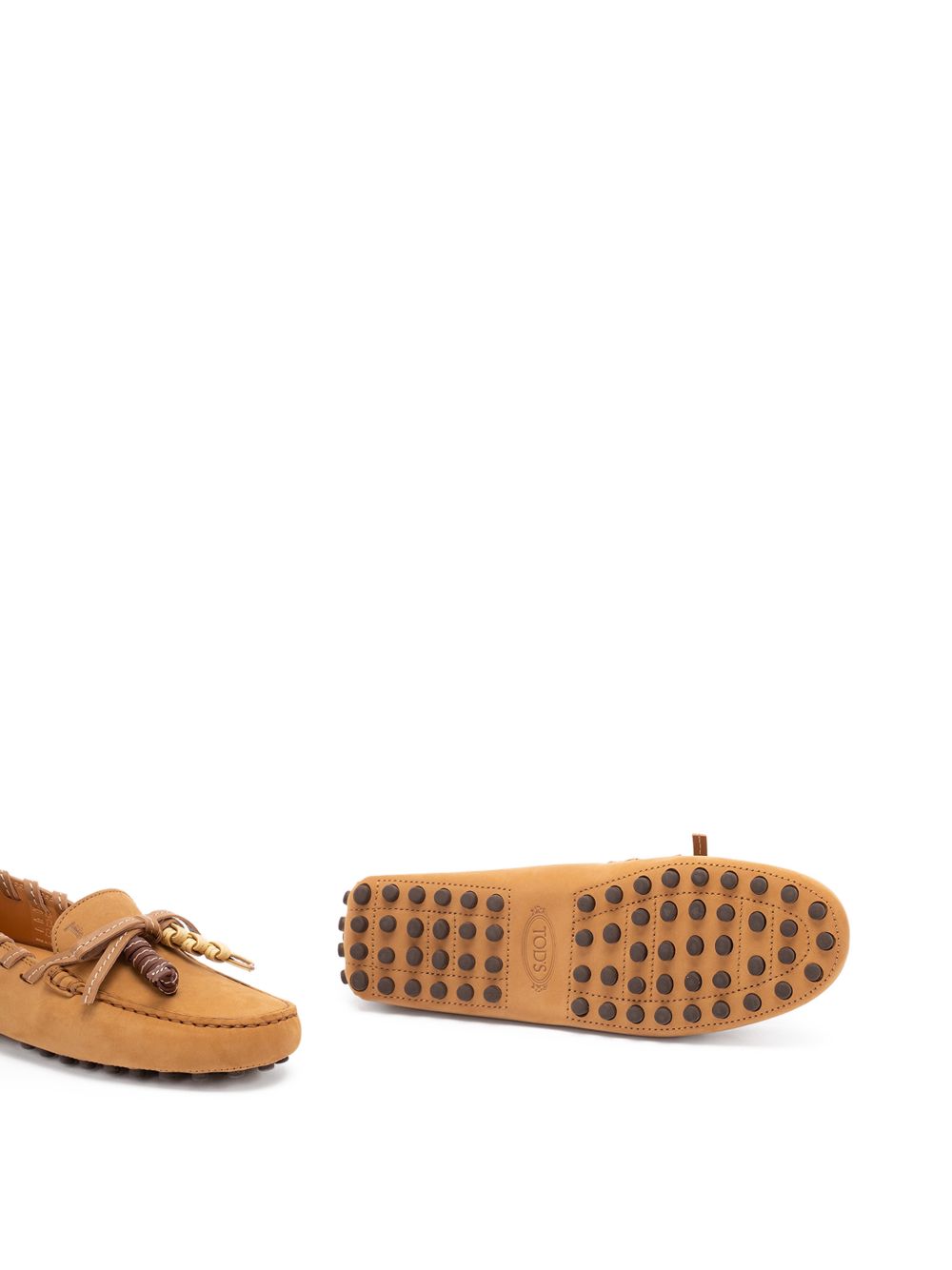Tod'S Gommino Suede Leather Loafers
