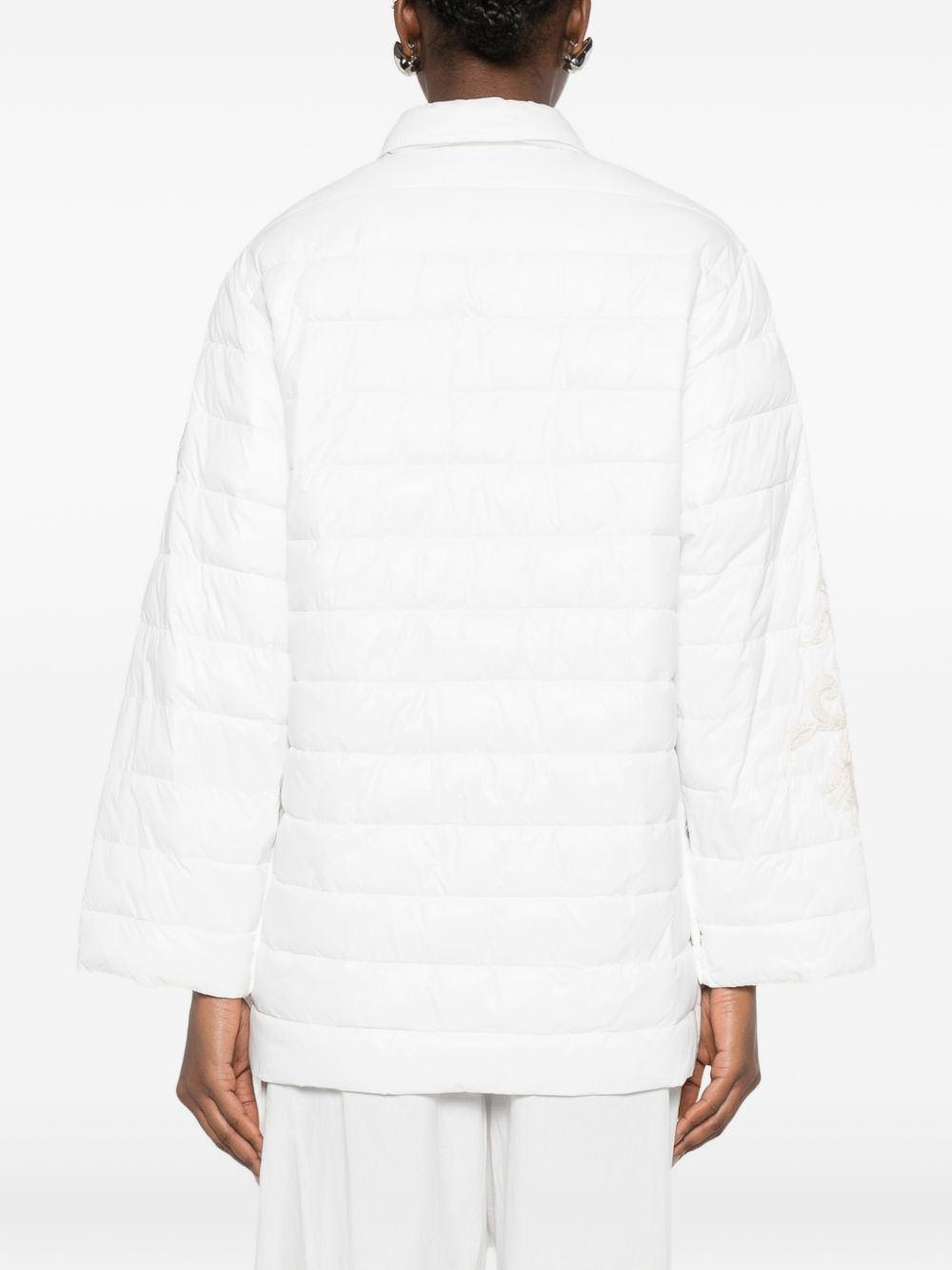 Ermanno Firenze Quilted nylon down jacket