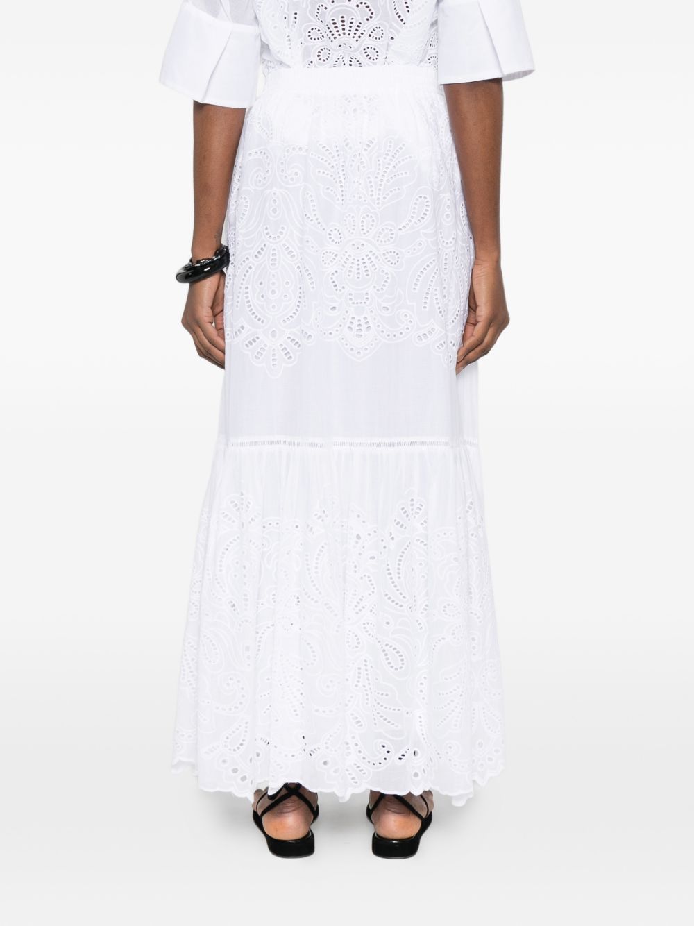 Ermanno Firenze Cotton long skirt
