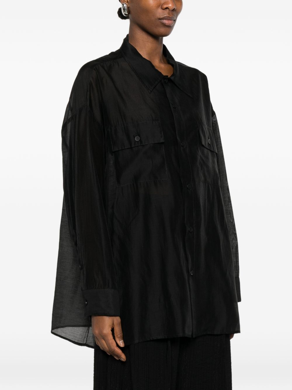 THE LATEST Thelatest Long-sleeve shirt