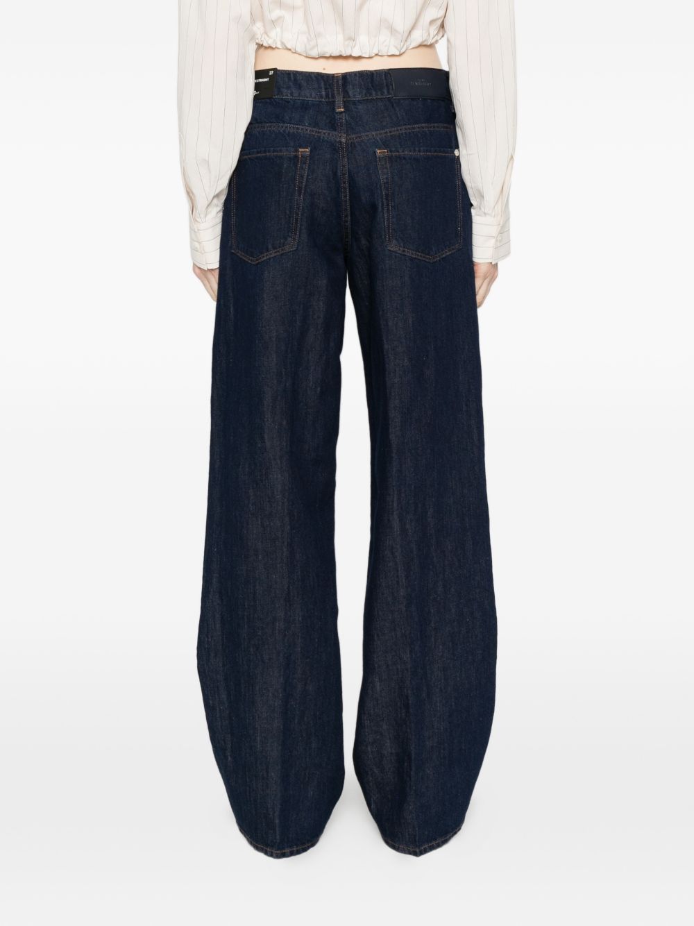 Seven Stovepipe straight denim jeans
