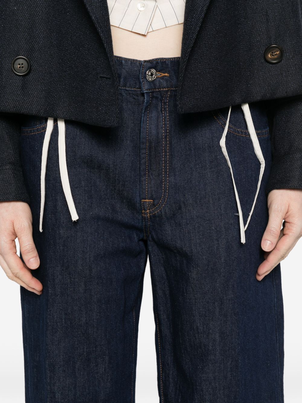 Seven Stovepipe straight denim jeans