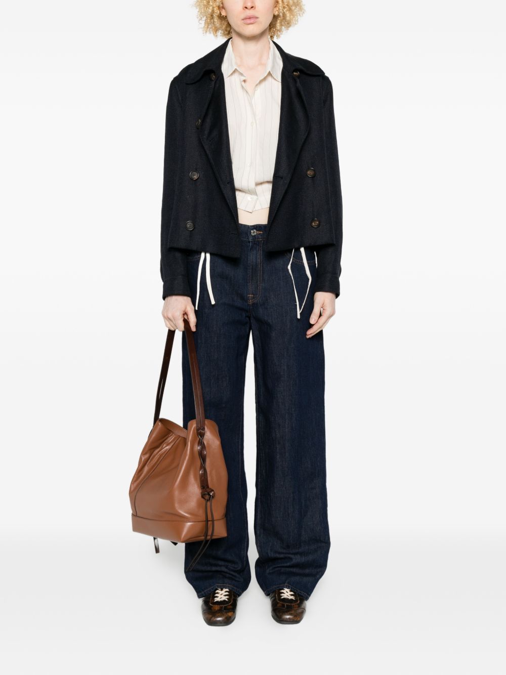 Seven Stovepipe straight denim jeans