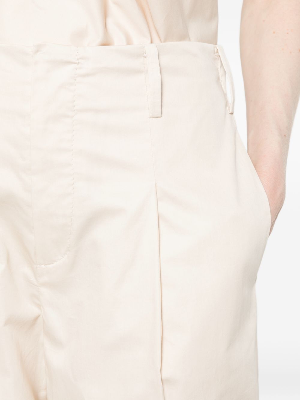 Susanne Bommer Cotton wide-leg trousers
