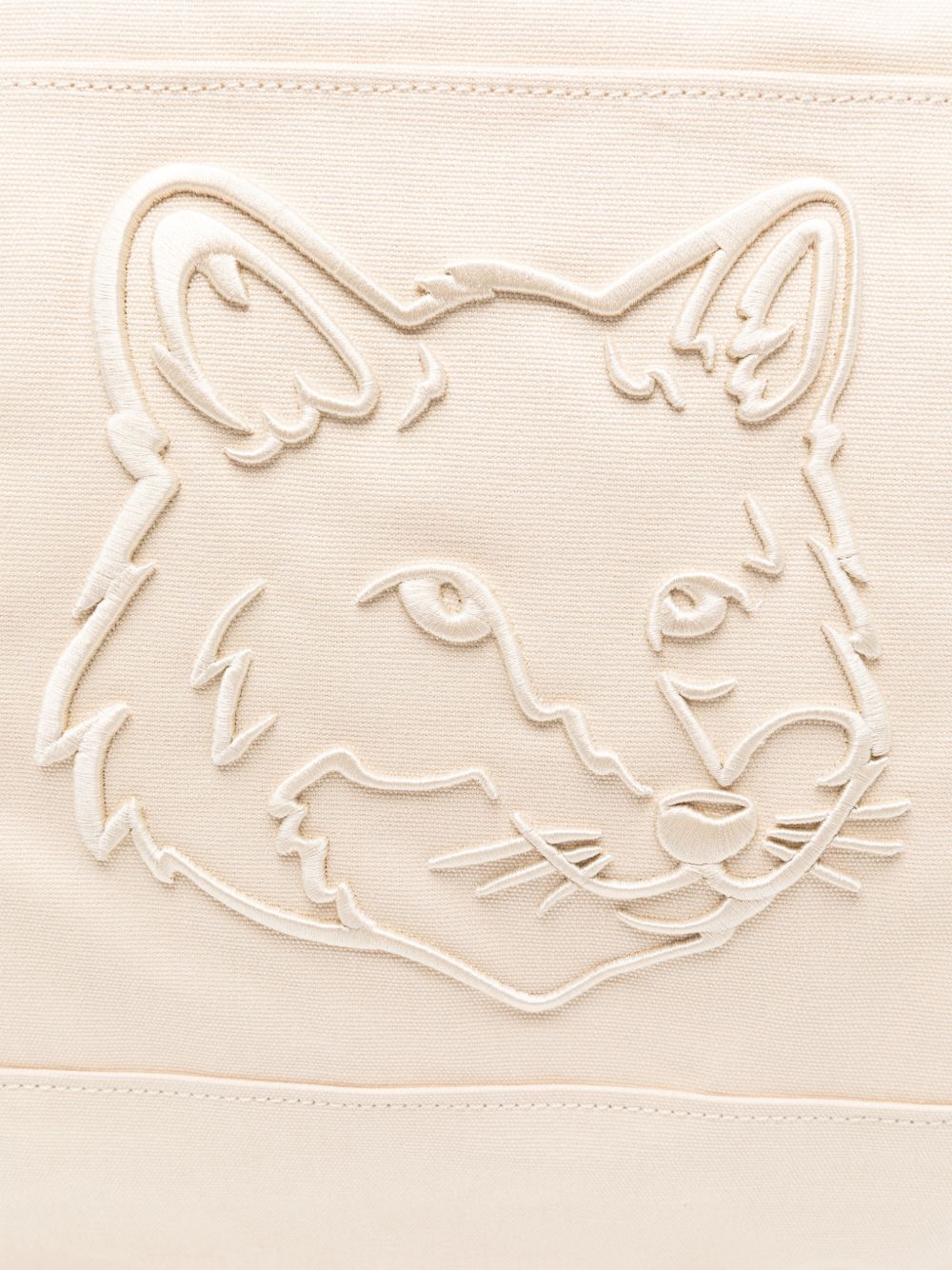 Maison Kitsuné Fox Head Xl Tote