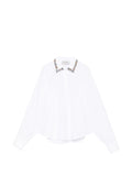 Ermanno Firenze Embroidered cotton shirt