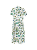 Fay Printed cotton chemisier dress
