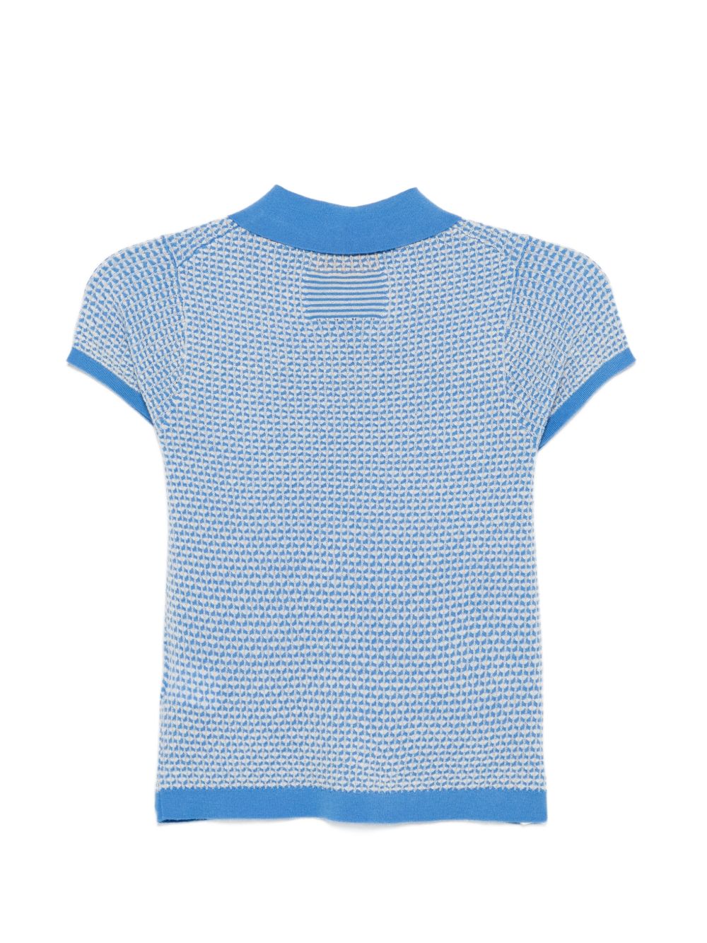 Guest In Residence Pique cashmere polo shirt