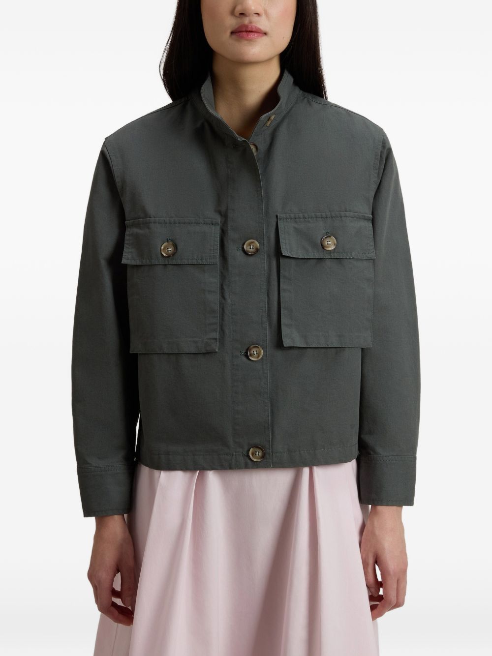 Woolrich Canvas field overshirt