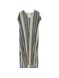 Siyu Zoe striped kaftan dress