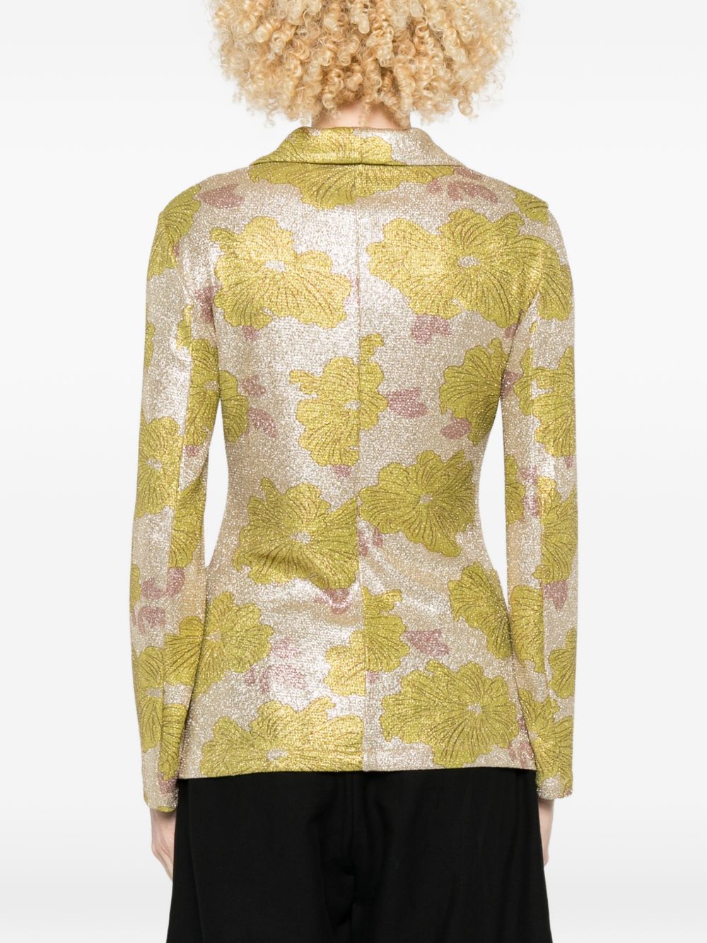 Siyu Rosella single-breasted jacket