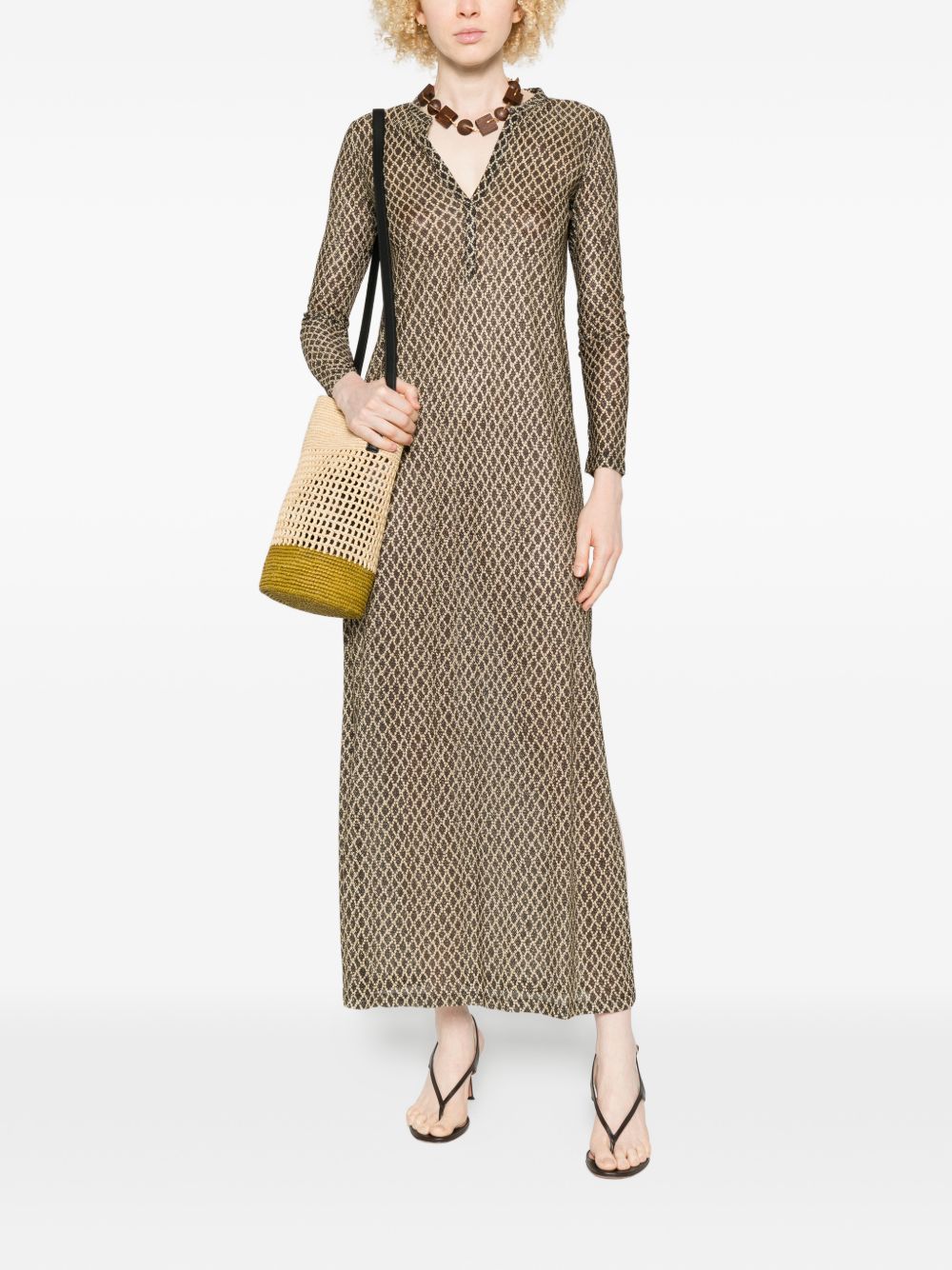 Siyu Money kaftan dress