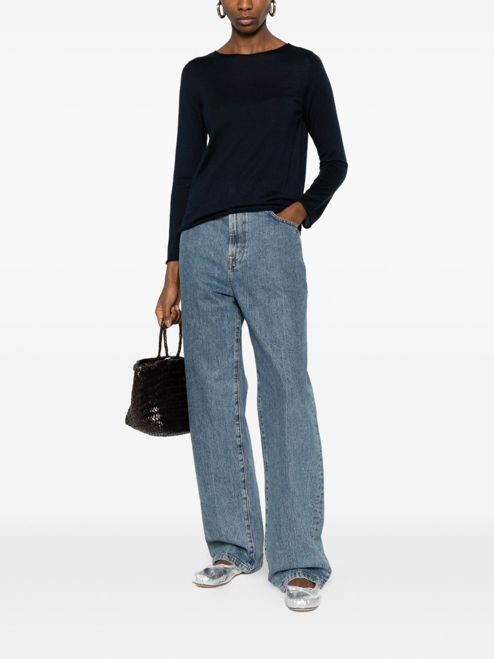 Beyou Cashmere and silk blend sweater