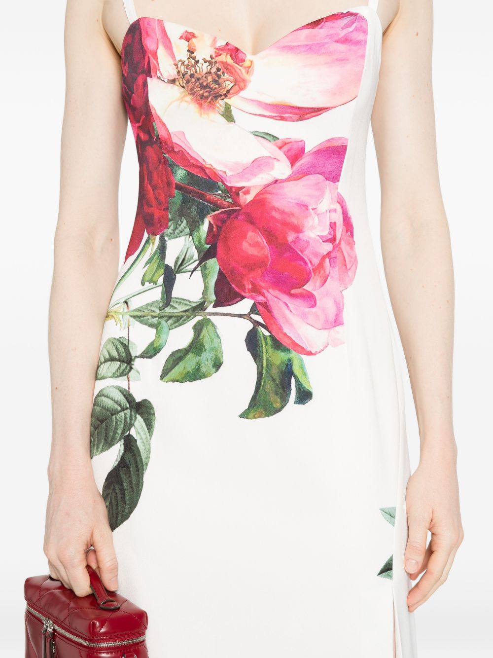 Alice + Olivia Printed long dress