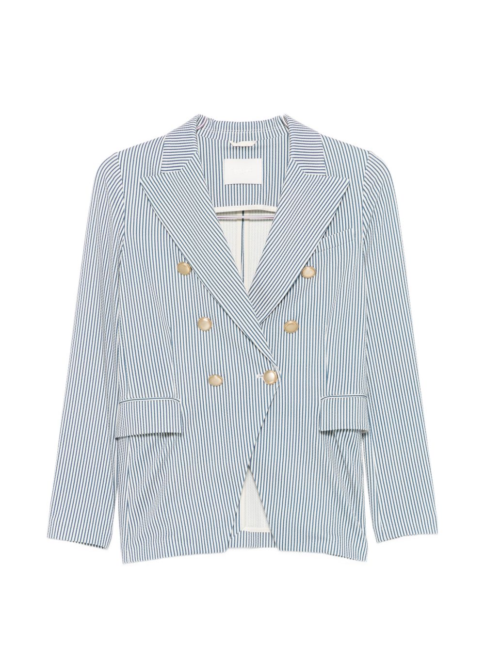 Circolo 1901 Striped double-breasted jacket