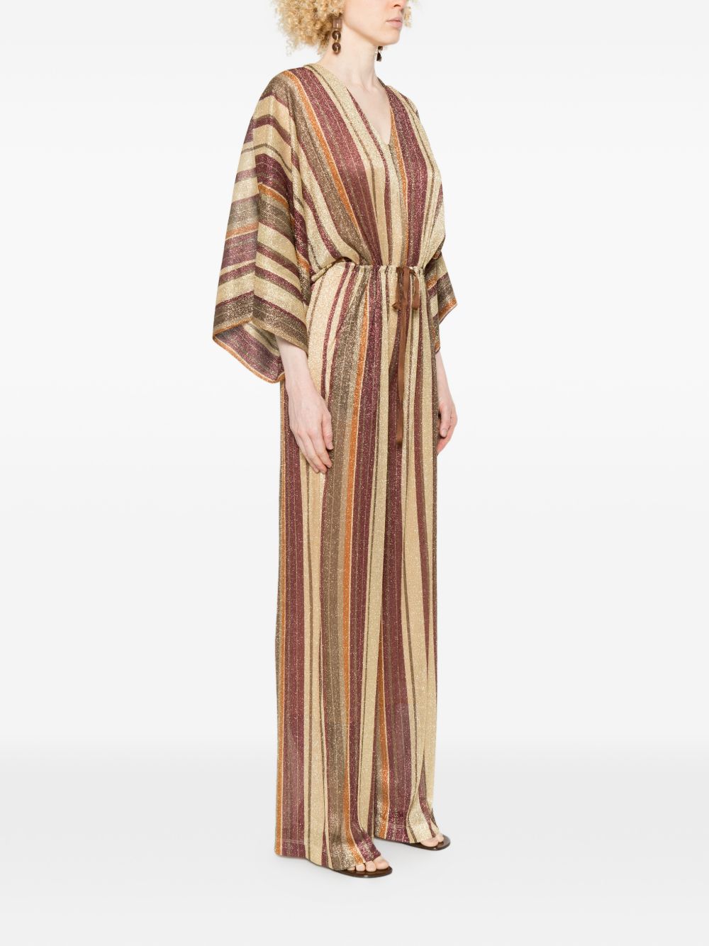 Siyu Striped long jumpsuit
