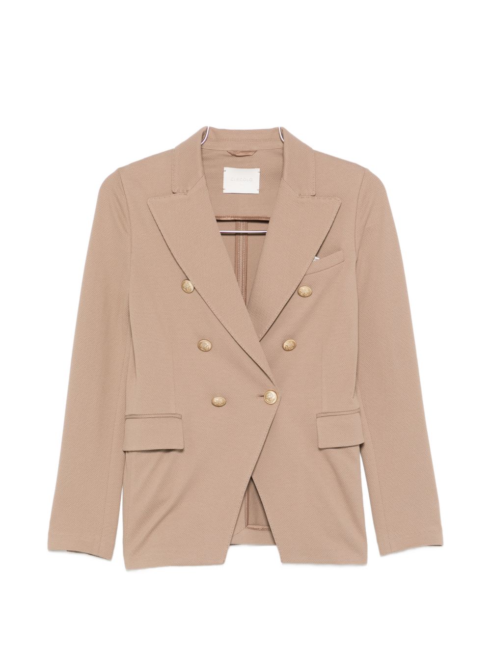Circolo 1901 Cotton double-breasted jacket