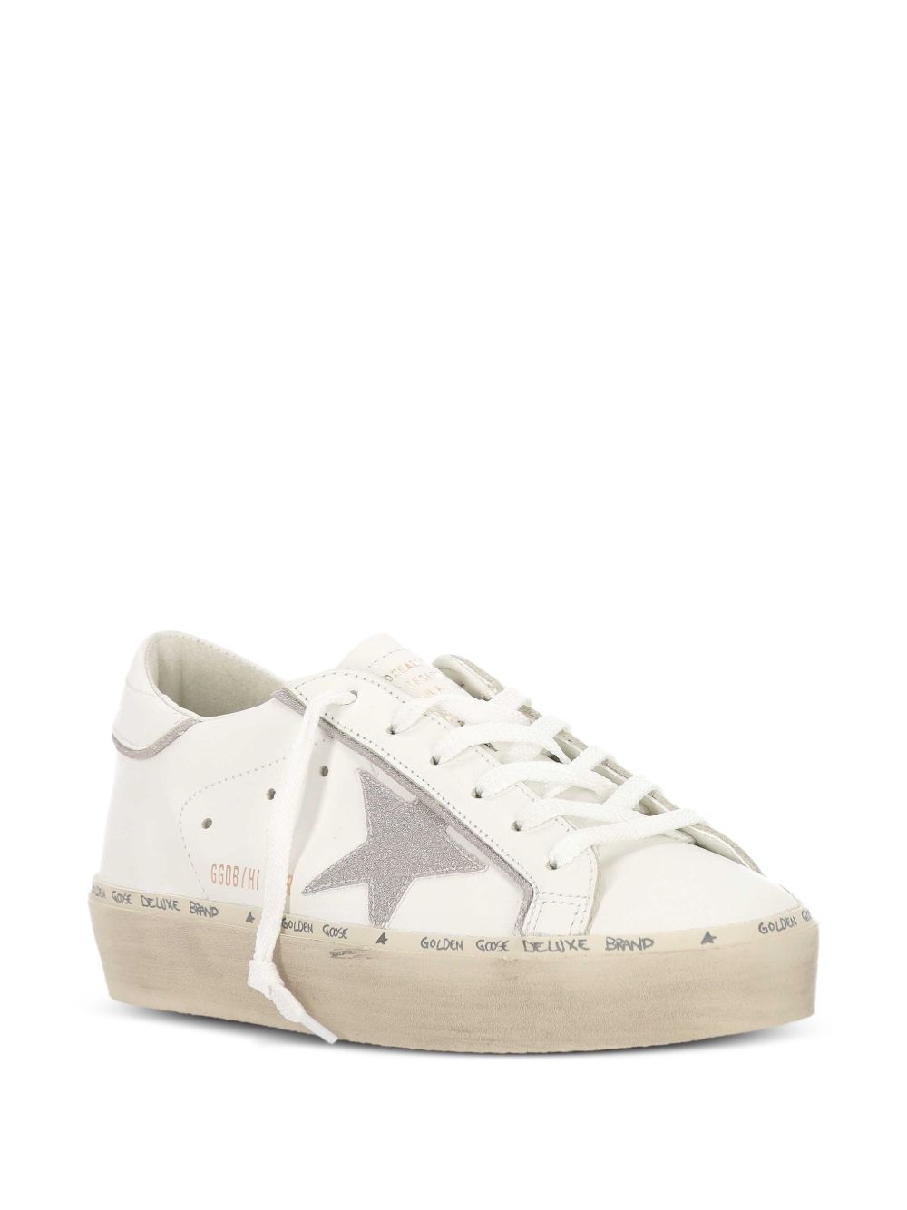 Golden Goose Hi Star Lreather Sneakers