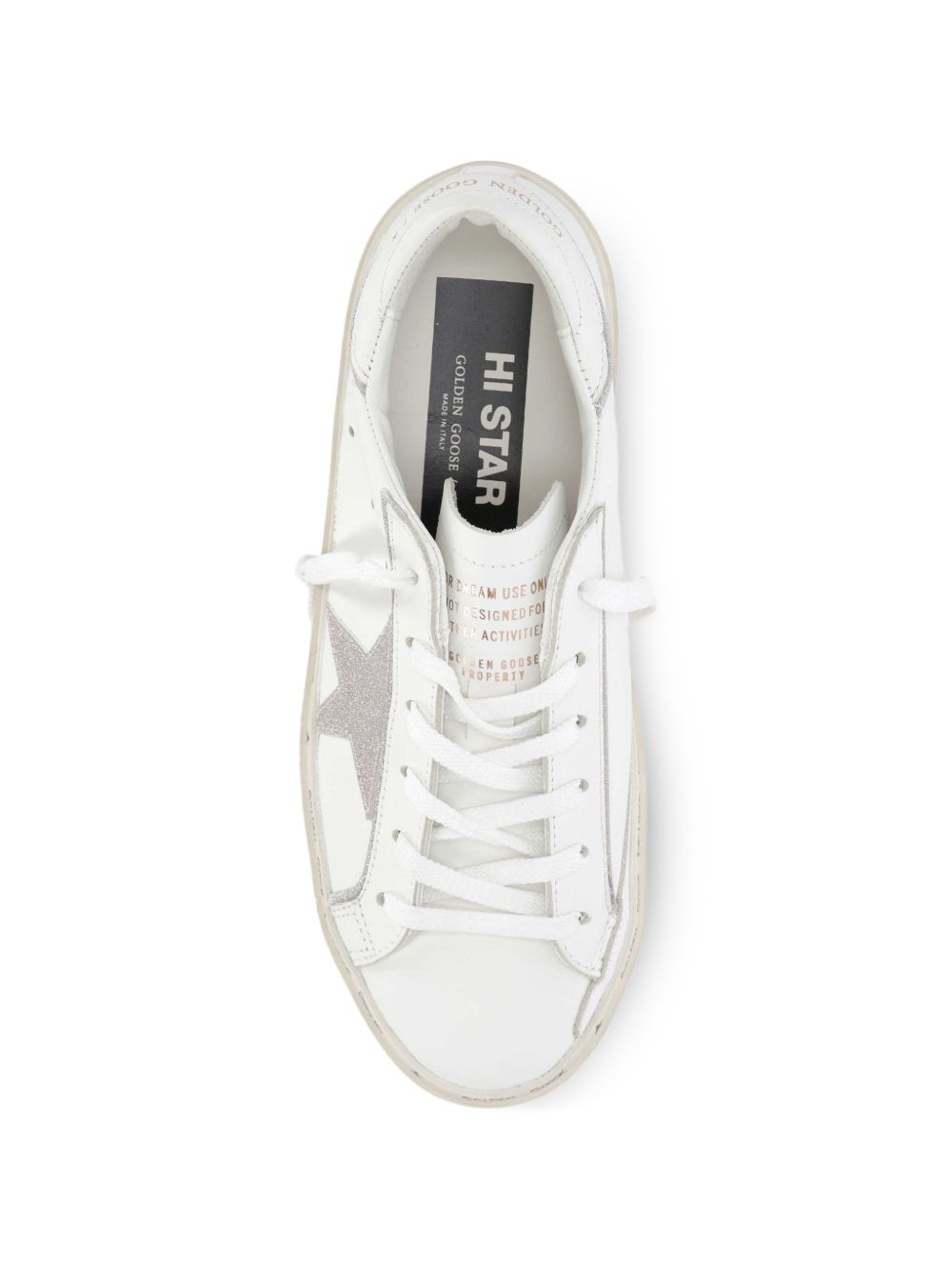 Golden Goose Hi Star Lreather Sneakers
