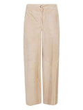 Via Masini 80 Linen wide-leg trousers