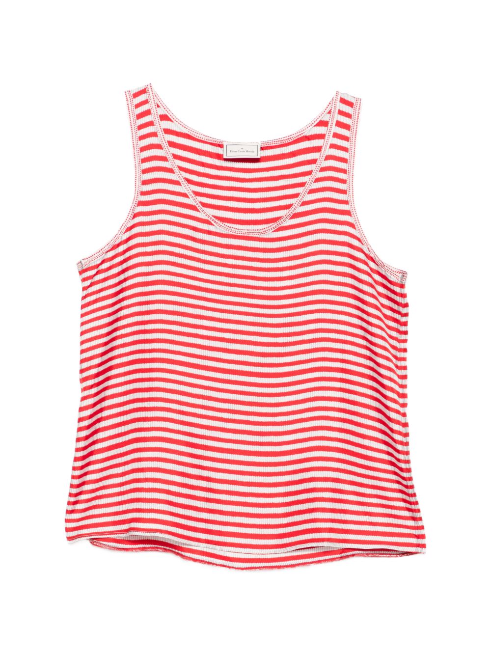 Pierre Louis Mascia Striped silk top
