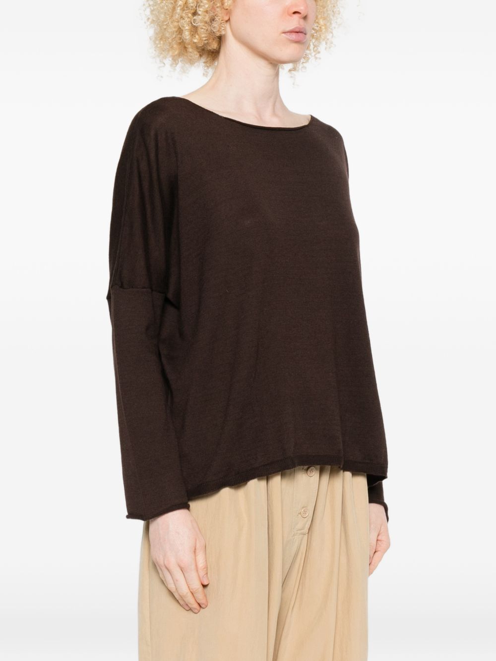 Beyou Cashmere and cotton blend sweater
