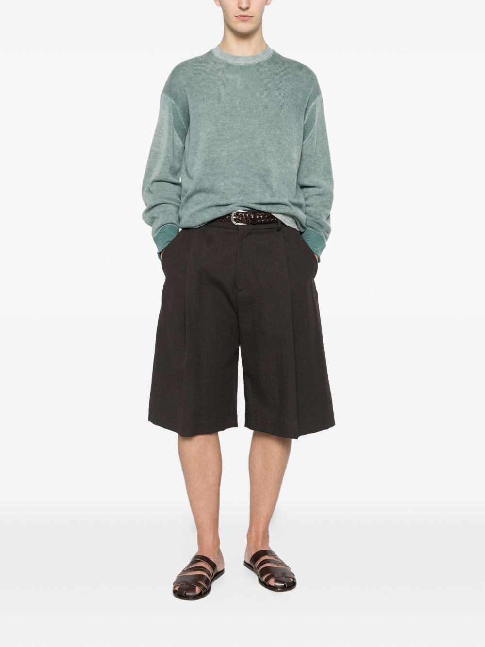 Emporio Armani Wool crewneck sweater