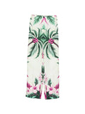 F.R.S . Printed silk trousers