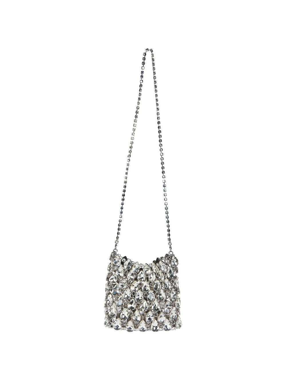 Self-portrait Crystal Chainmail Mini Bag