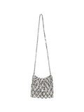 Self-portrait Crystal Chainmail Mini Bag