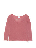 Beyou V-neck long sleeves Cashmere v-necked sweater