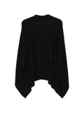 Beyou V-neck cashmere Cashmere poncho