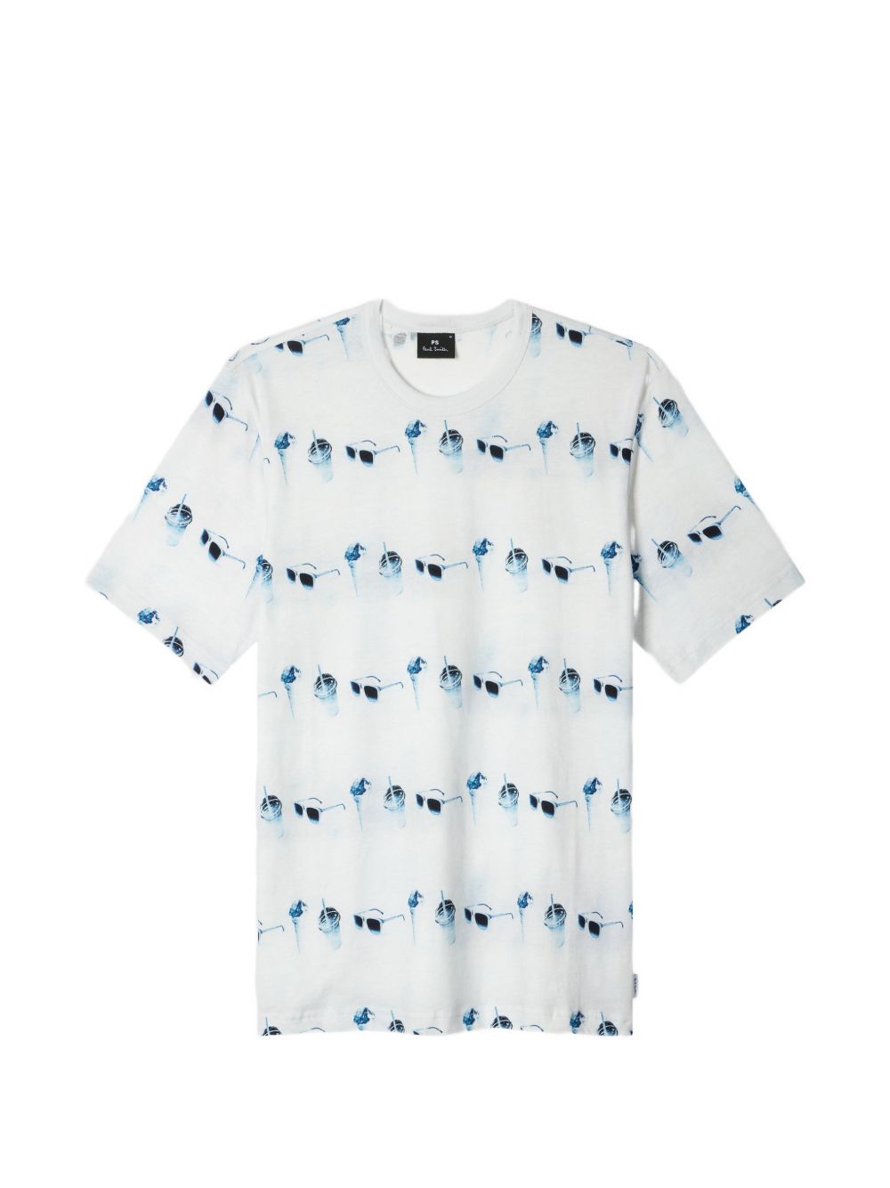 Paul Smith Printed cotton t-shirt