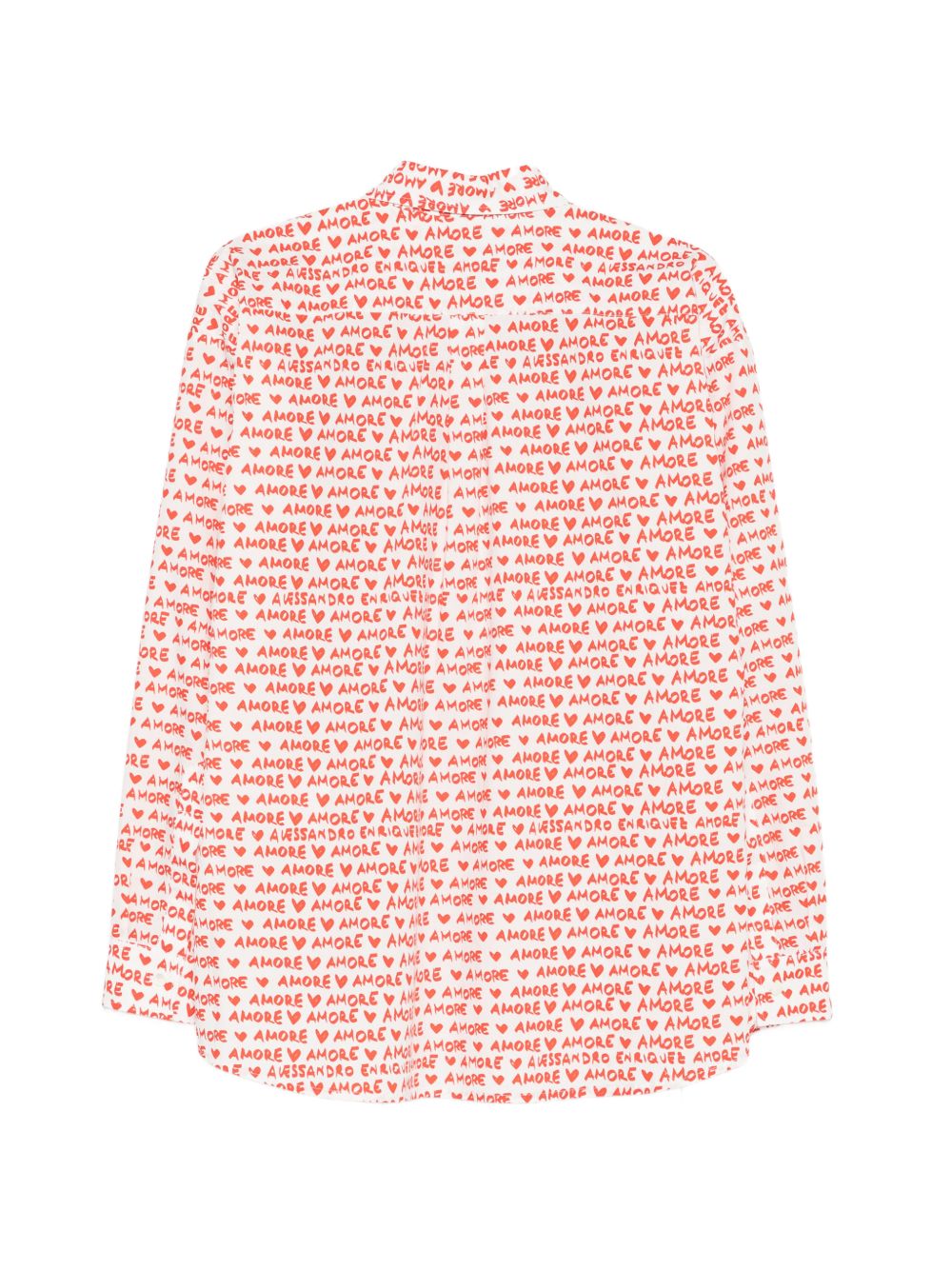 Alessandro Enriquez Printed cotton shirt