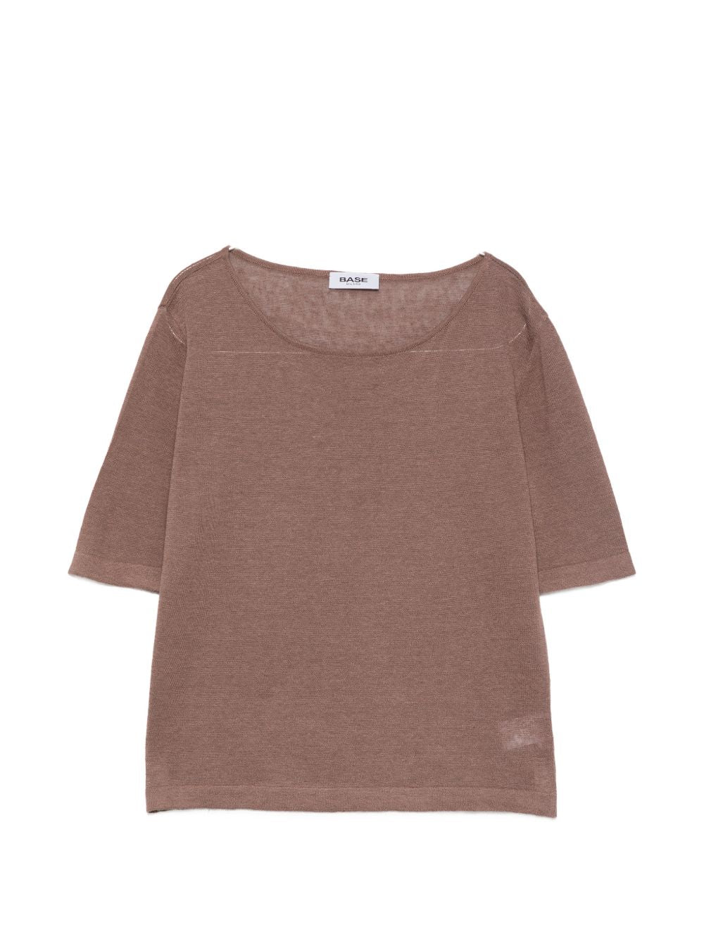 Base Linen and cotton blend sweater
