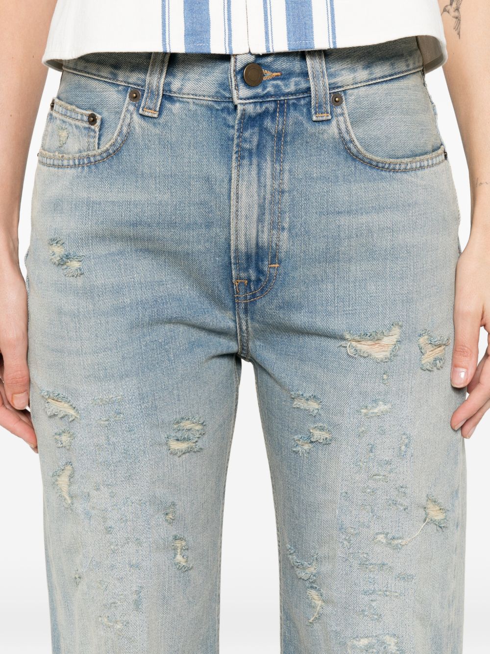 Haikure Winny wide-leg denim jeans