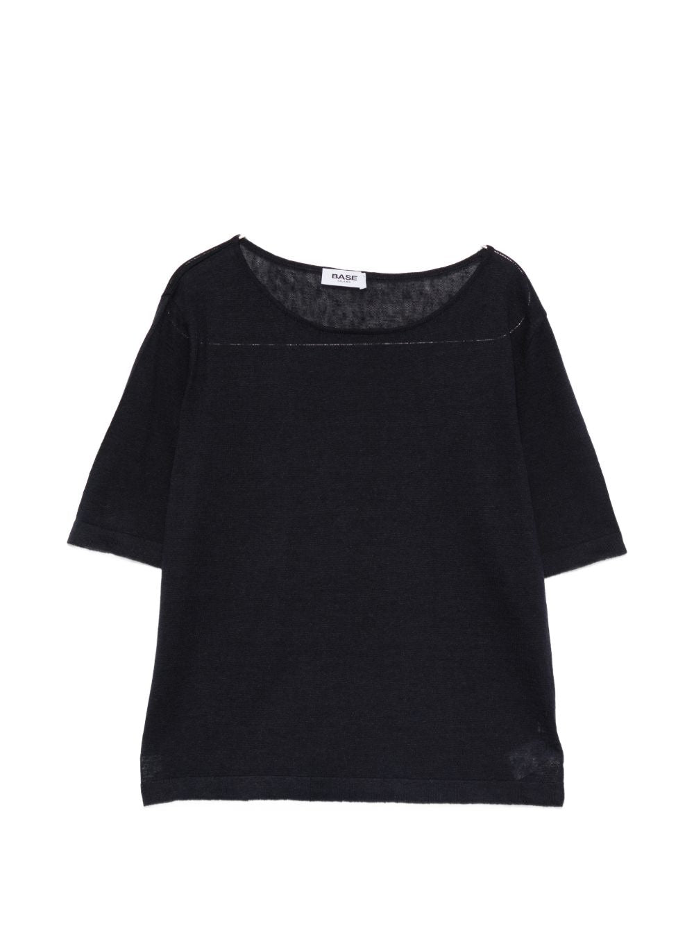Base Linen and cotton blend sweater